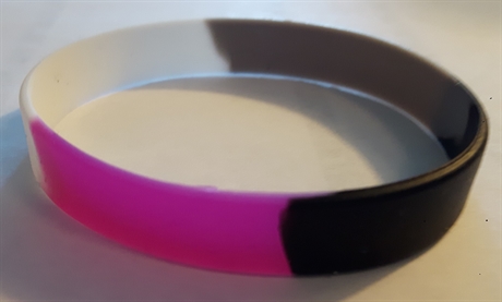 Asexual Silicone Bracelet