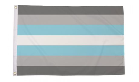 Demiboy Pride Flagg (90 x 150 cm)