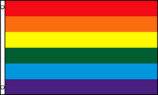Rainbow Pride Flag (60 cm x 90 cm)