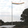 Regnbueflaggvimpel 40 cm x 250 cm
